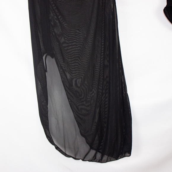 SHEIN | Swim Cover & Off Shoulder Crop Top | Black | M - Picture 6 of 11